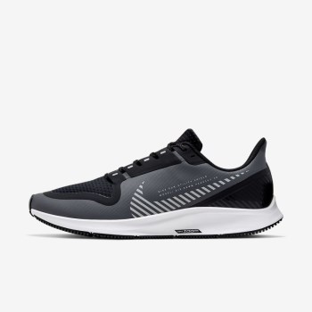 Nike Air Zoom Pegasus 36 Shield - Férfi Futócipő - Szürke/Fekete/Szürke/Titán